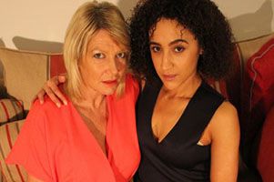 Amy (EU) (53), Ella (EU) (25) – British housewife has sex with a hot young babe