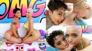 Swallowed – Aaliyah Hadid & Honey Gold – Aaliyah And Honey Go A Little Crazy On A Dick