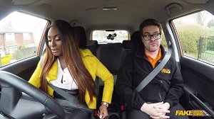 Fake Driving School – Ryan Ryder – Ebony Jai James finds it harder