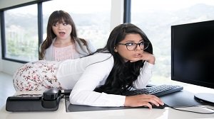 Alison Rey & Gina Valentina – Lady Boss: The IT Nerd