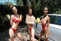 LUNA LIGHT, JAYCEE STARR & NIA NACCI – CARWASH CUTIES