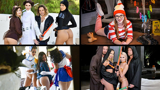 Sami Parker, Daisy Stone, Brooklyn Gray, Avery Black – A Cosplay Compilation