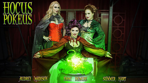 Emmy Demure, Audrey Madison, Summer Hart – Hocus Pocus Deux